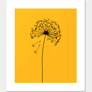 Air dandelion Posters and Art